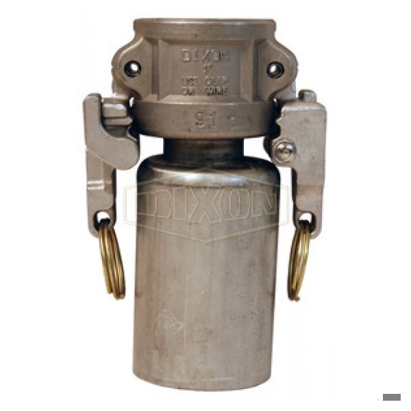 EZ Boss-Lock Type-C Cam and Groove Swaged Coupler with Ferrule, 1 in Nominal, 316 SS, Domestic